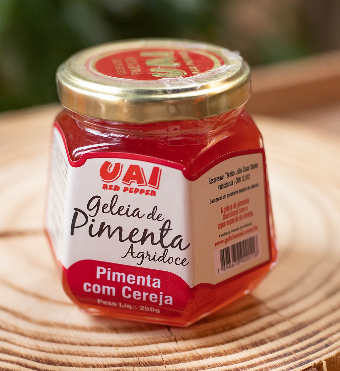 Geleia de Pêssego com Pimenta