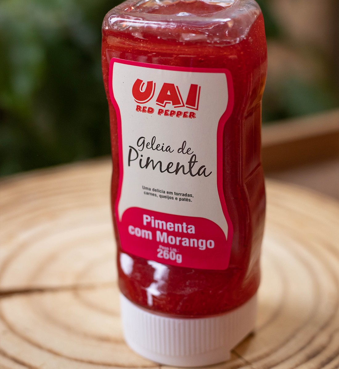 Doces Caseiros Paulinho - Geleia de Pimenta com Morango