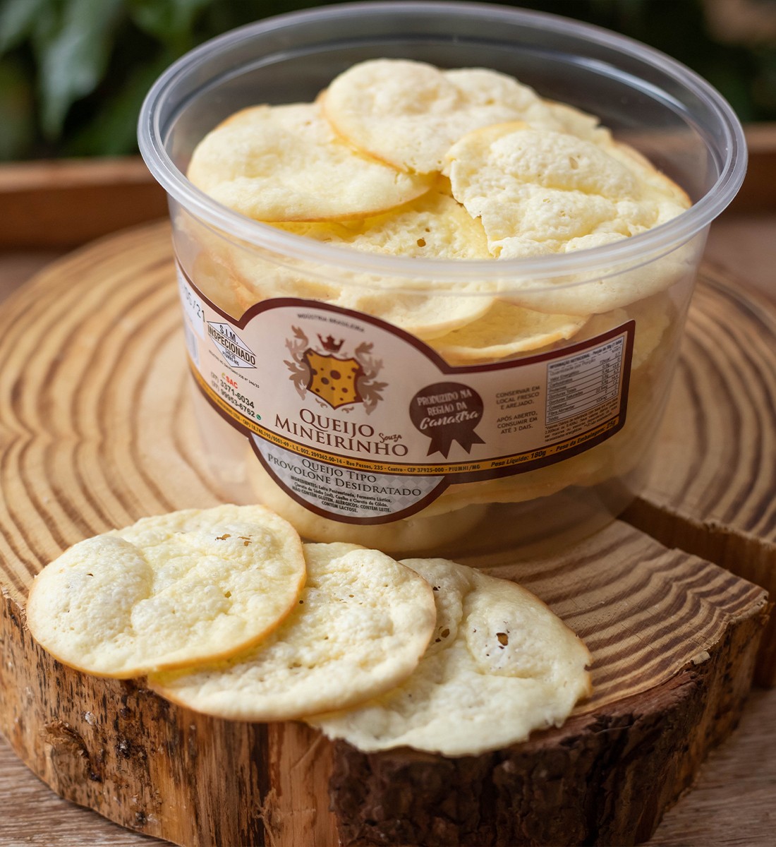 Doces Caseiros Paulinho - Queijo Provolone Desidratado Ouro da Canastra