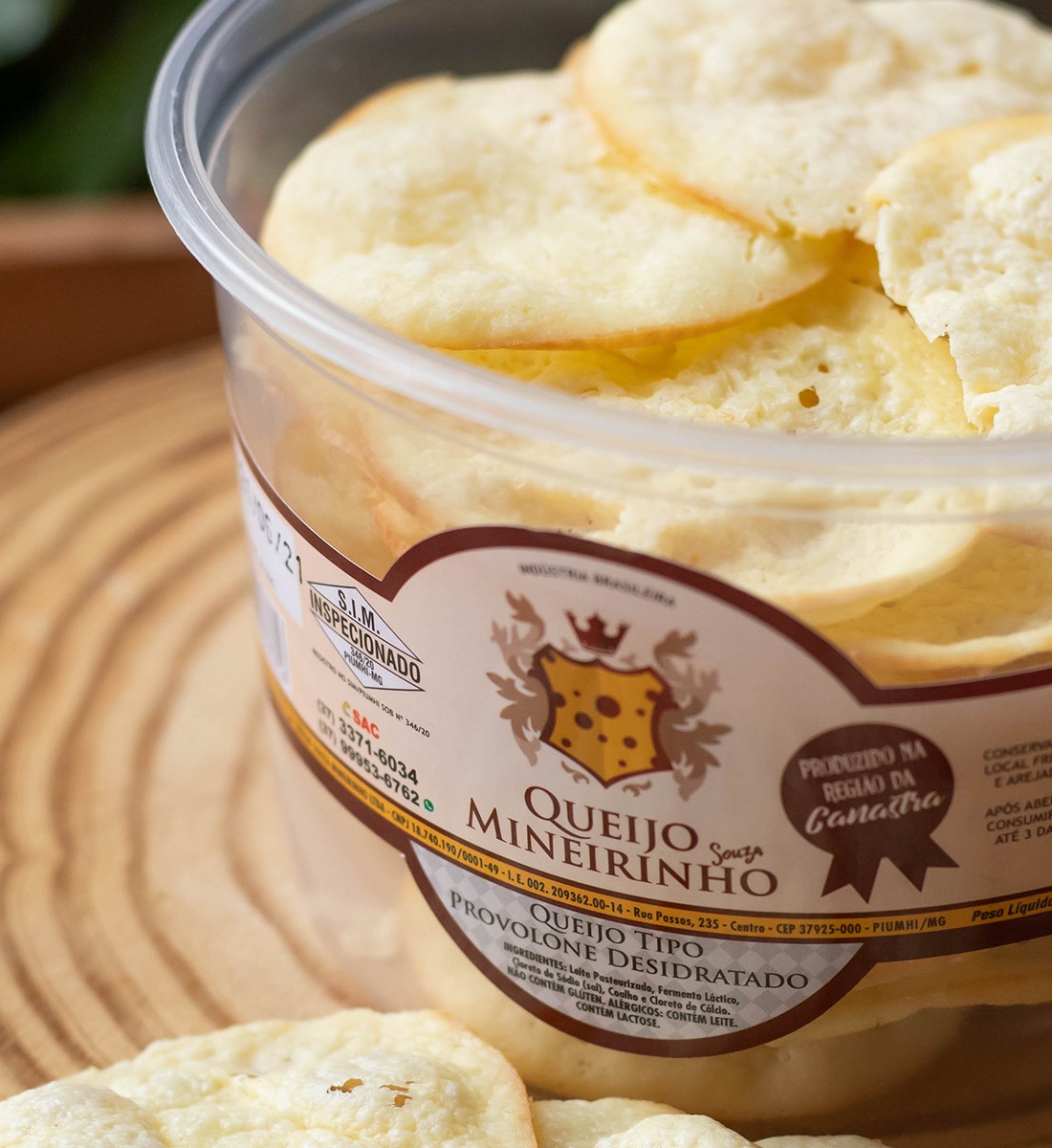 Doces Caseiros Paulinho - Queijo Provolone Desidratado Ouro da Canastra